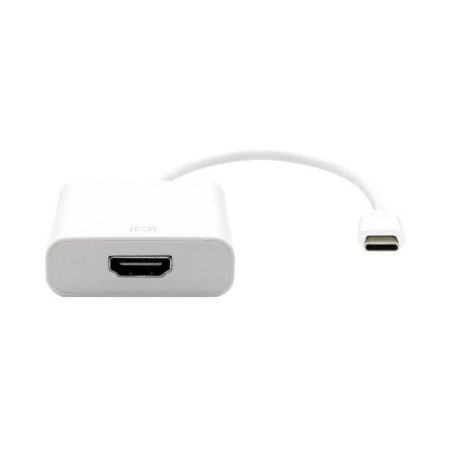 USB3.1 C-HDMI. M/F. White 20cm