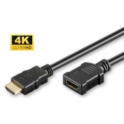 Microconnect HDMI 2.0 Extension Cable, 1m