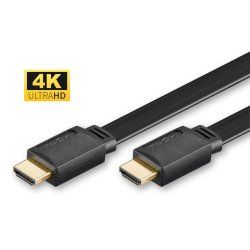Microconnect HDMI High Speed flat cable, 2m