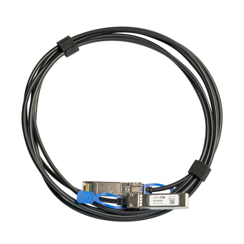 Mikrotik XS DA0003 InfiniBand/fibre optic cable 3 m SFP/SFP /SFP28 Black