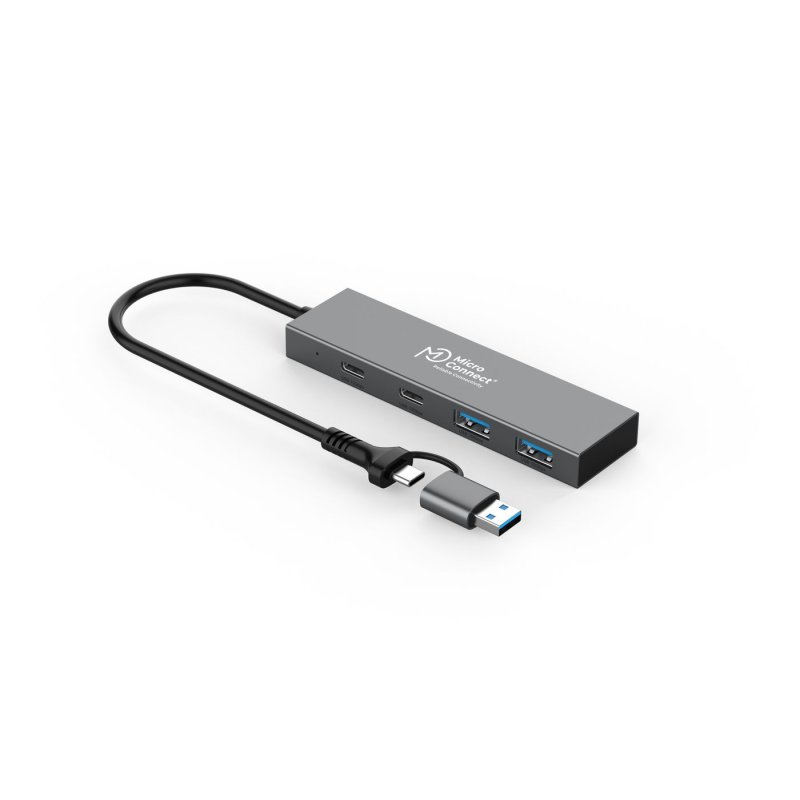 Microconnect UC0066-5G-USB-C-4IN1 hub & concentrateur