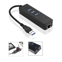Microconnect MC-USB3.0HUBWETH station d'accueil USB 3.2 Gen 1 (3.1 Gen 1) Type-A Noir