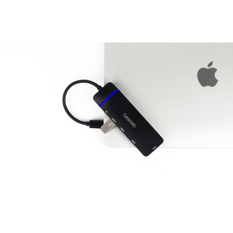 eSTUFF GLB235420 laptop dock/port replicator USB 3.2 Gen 1 (3.1 Gen 1) Type-C Black