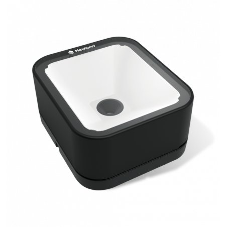 Newland FR27 Urchin Lecteur de code barre fixe 1D/2D CMOS Noir, Blanc