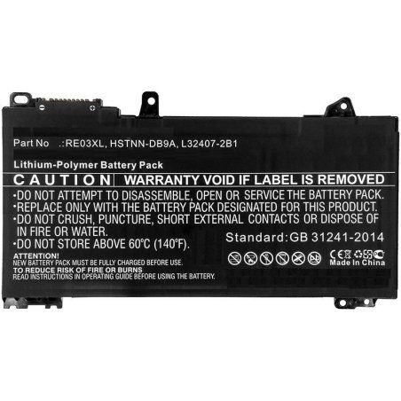 Laptop Battery for HP 41.07Wh