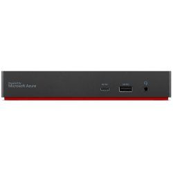 Lenovo 40B20135IT station d'accueil Avec fil USB 3.2 Gen 1 (3.1 Gen 1) Type-A Type-C Noir