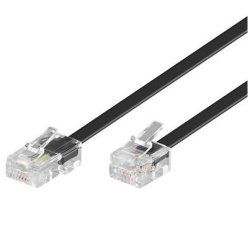 Microconnect MPK463S câble de téléphone 15 m Transparent