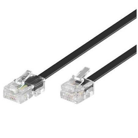 RJ11-RJ45 15M M/M Black