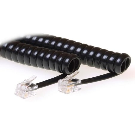 RJ10-RJ10 4M M/M Black