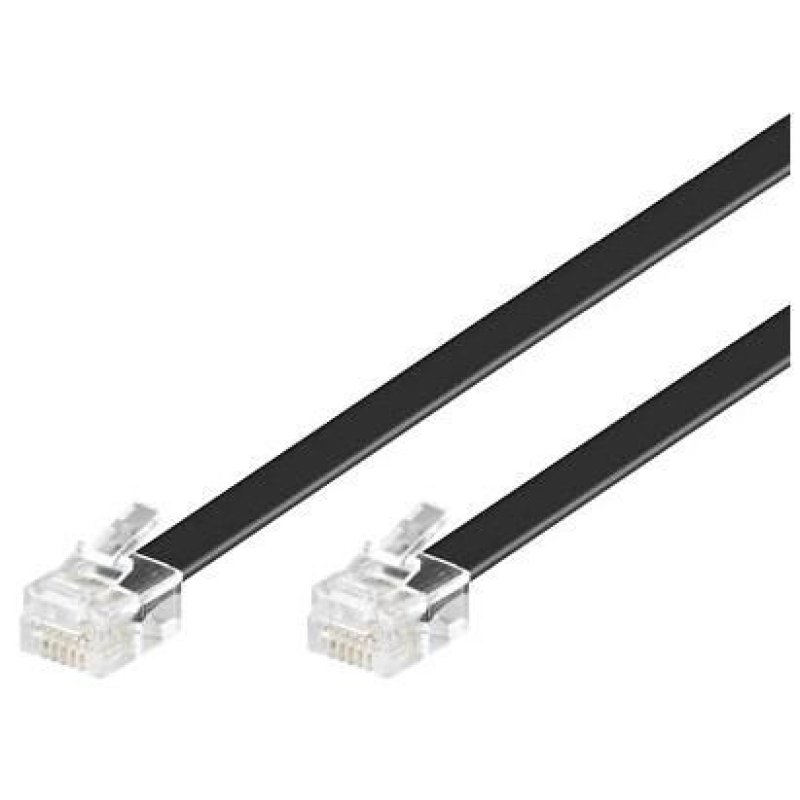 Microconnect MPK102S telephone cable 2 m Black