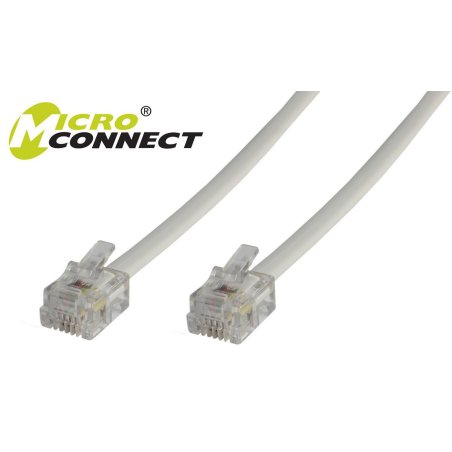 Microconnect MPK102 telephone cable 2 m White