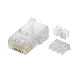 Microconnect KON511-10 wire connector RJ45 Transparent