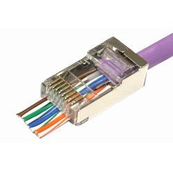 Microconnect KON506-50EZ connecteur de fils RJ45 Argent
