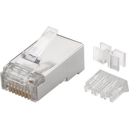 Microconnect KON506-10 connecteur de fils RJ45 Translucide