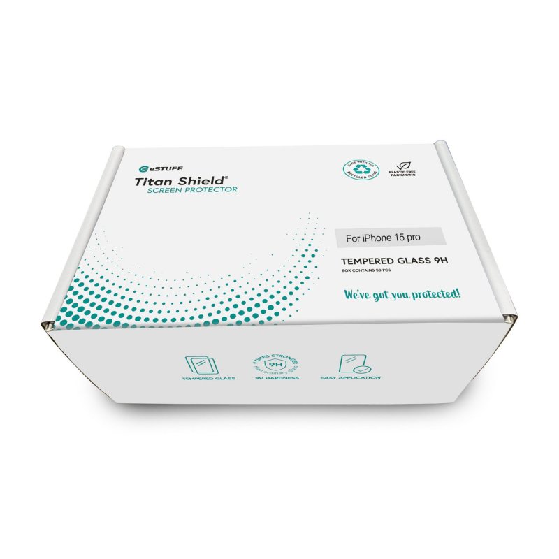 eSTUFF ES501406-50BULK écran et protection arrière de téléphones portables Protection d'écran transparent Apple 1