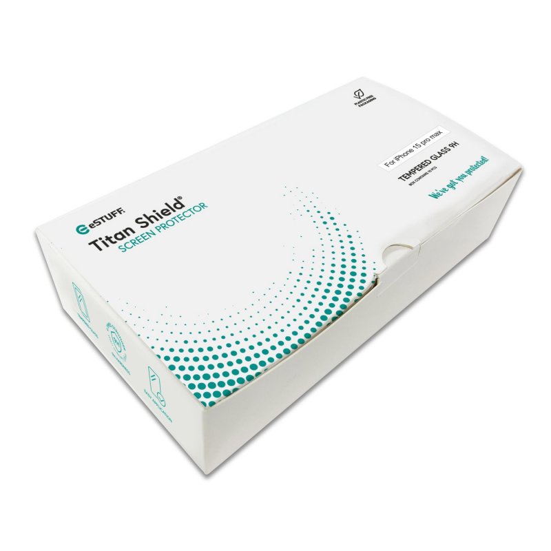 eSTUFF ES501416-10BULK écran et protection arrière de téléphones portables Protection d'écran transparent Apple 1