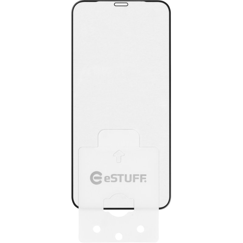 eSTUFF Screen Protector – 10 pcs BULK Pack - for iPhone SE 2020/2022/8/7 for Machine Application - Full Cover