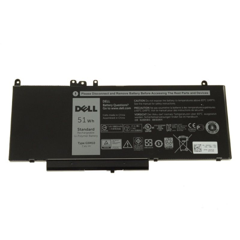 Battery 4 Cell 51W HR (Latitud