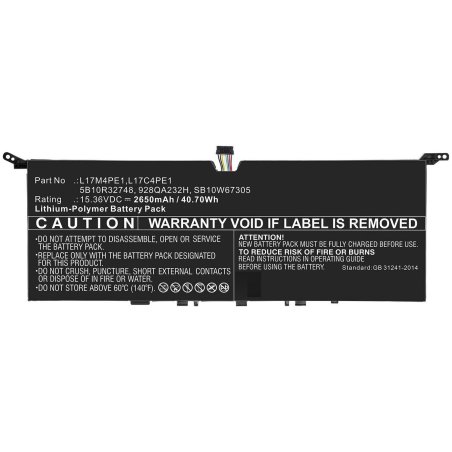 Laptop Battery for Lenovo