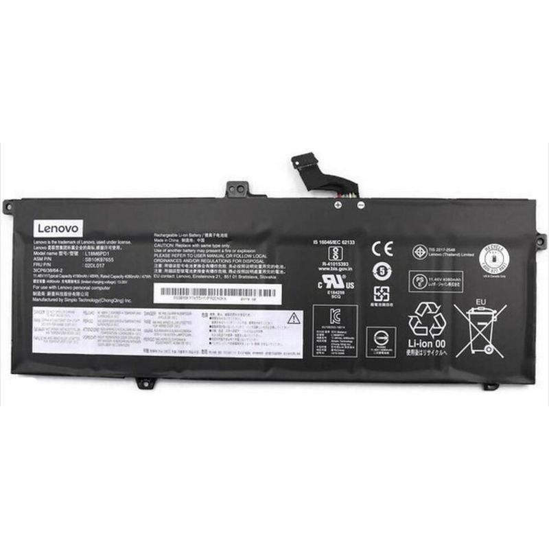 48Wh Internal Lithium-Ion