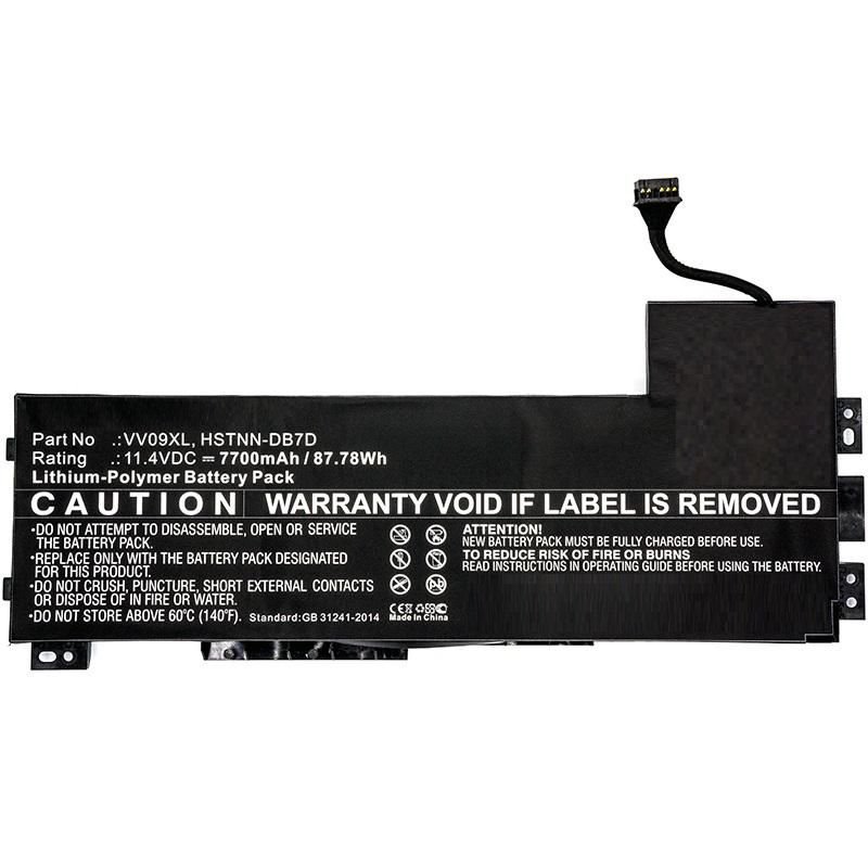 Laptop Battery for HP 82Wh