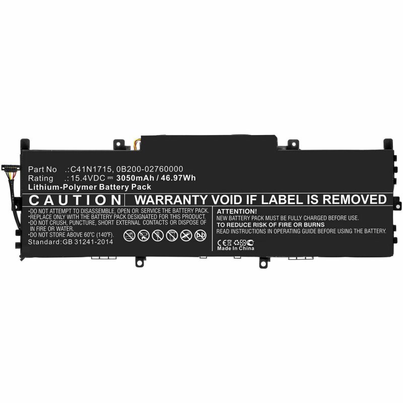 Laptop Battery for Asus 47Wh
