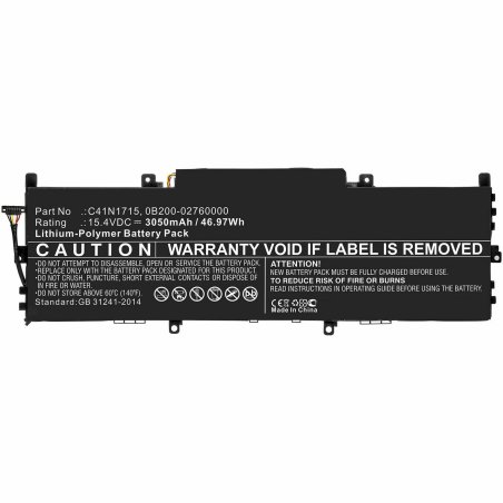 CoreParts MBXAS-BA0252 composant de laptop supplémentaire Batterie