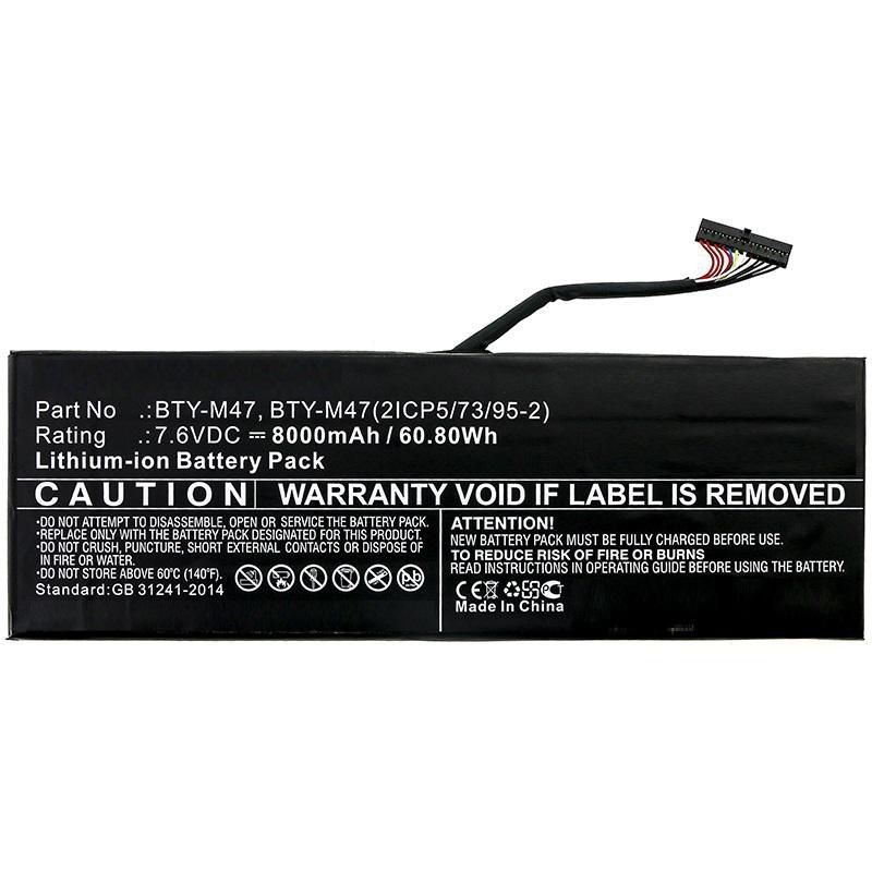CoreParts MBXMSI-BA0009 composant de laptop supplémentaire Batterie