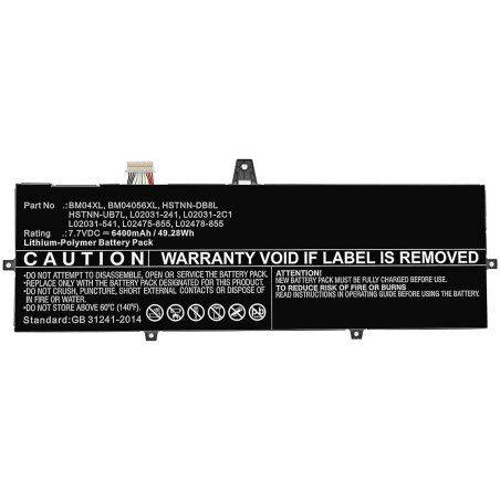 Laptop Battery for HP 49.28Wh
