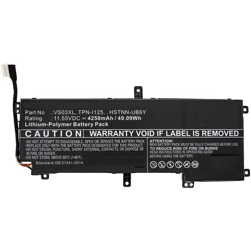 Laptop Battery for HP 49.09Wh