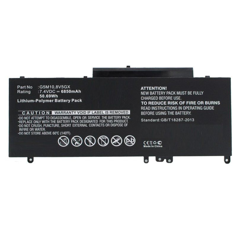 Laptop Battery For Dell 46WH