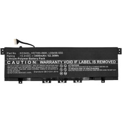 Laptop Battery for HP 52Wh