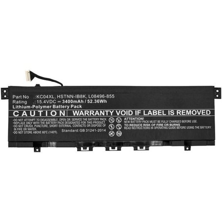 Laptop Battery for HP 52Wh