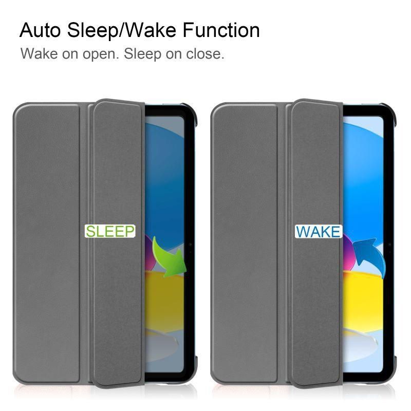 CoreParts TABX-IP10-COVER7 étui pour tablette 27,7 cm (10.9") Folio porte carte Gris