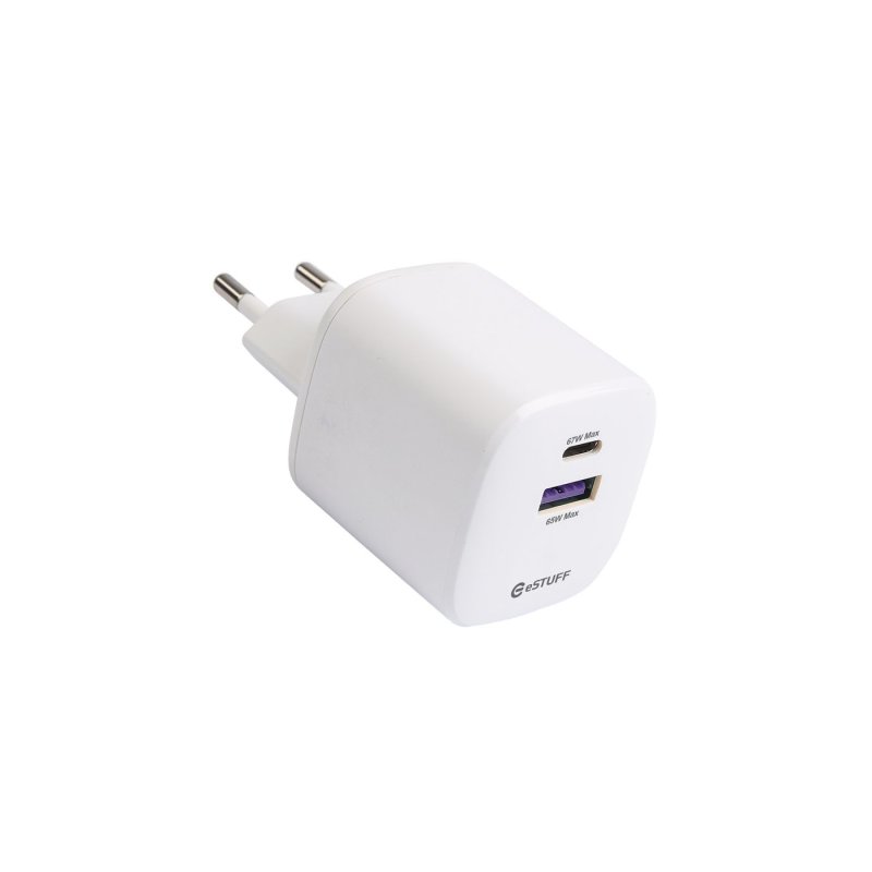 eSTUFF ES637065 chargeur d'appareils mobiles Universel Blanc Secteur Intérieure