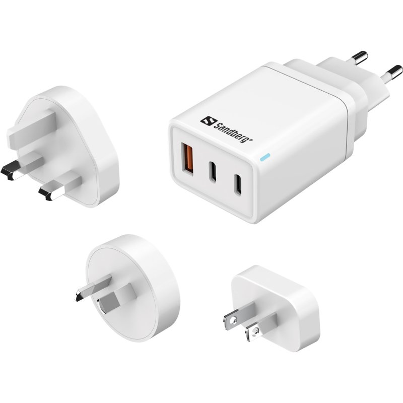 3in1 TravelCharger USB-C/A 65W