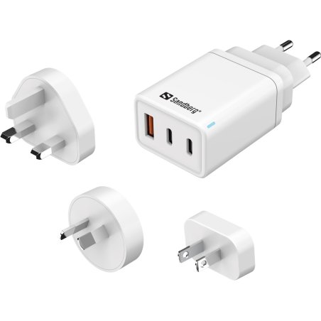 3in1 TravelCharger USB-C/A 65W