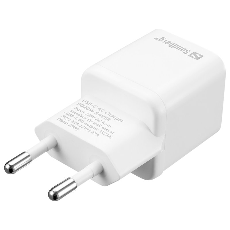 Sandberg USB-C AC Charger PD20W SAVER