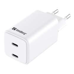 AC Charger Dual USB-C PD65W EU