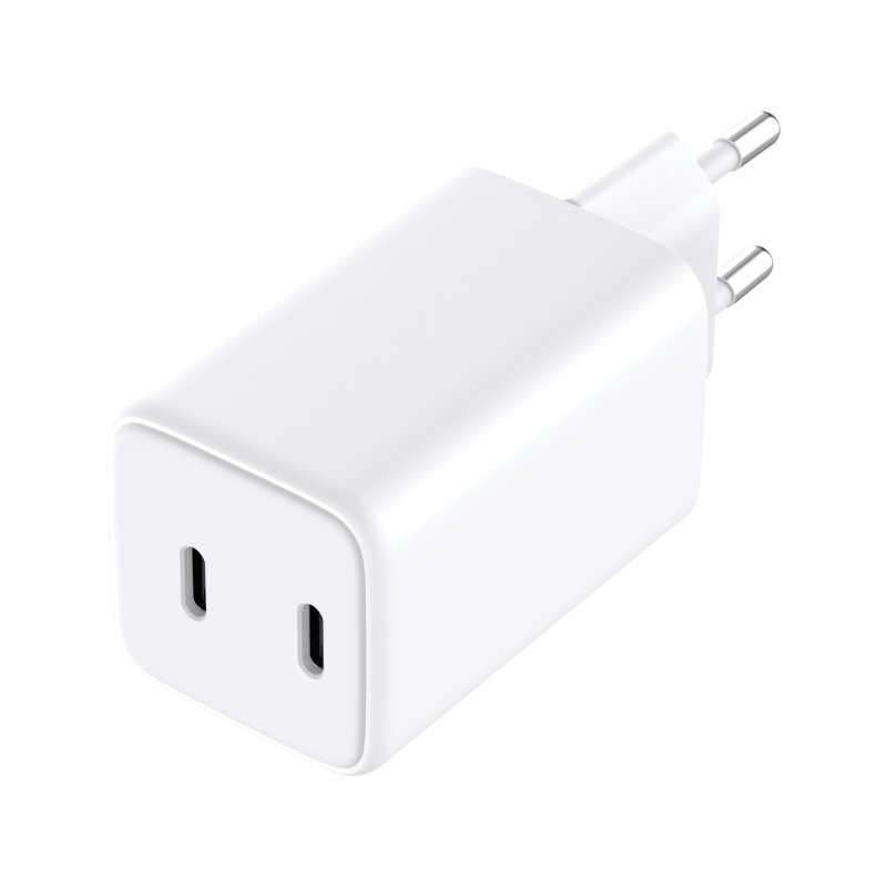 AC Charger Dual USB-C PD65W EU