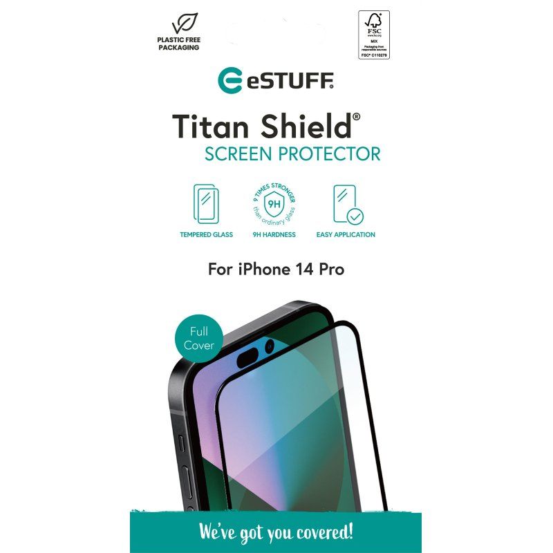 eSTUFF ES501361 écran et protection arrière de téléphones portables Protection d'écran transparent Apple 1