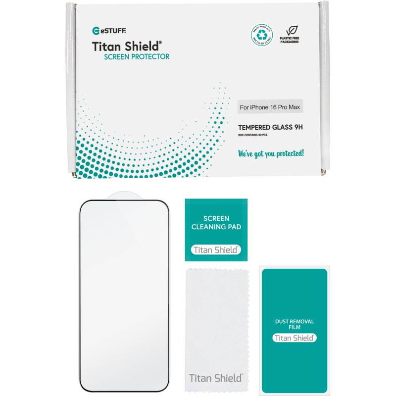 eSTUFF ES501427-50BULK écran et protection arrière de téléphones portables Protection d'écran transparent Apple 50