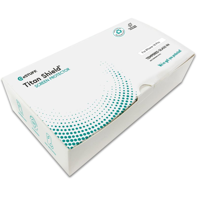 eSTUFF ES501422-10BULK écran et protection arrière de téléphones portables Protection d'écran transparent Apple 10