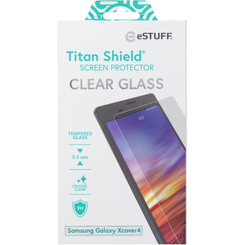 eSTUFF ES504009 écran et protection arrière de téléphones portables Protection d'écran transparent Samsung 1