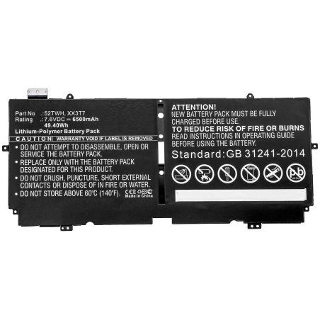 CoreParts MBXDE-BA0222 composant de laptop supplémentaire Batterie