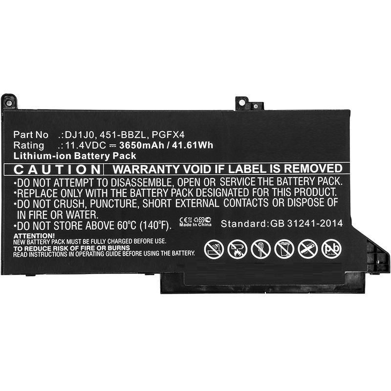 CoreParts MBXDE-BA0140 composant de laptop supplémentaire Batterie