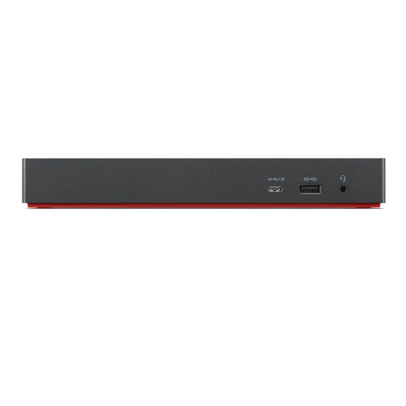 Lenovo 40B00300DK laptop dock/port replicator Wired Thunderbolt 4 Black, Red