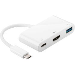 Microconnect USB3.1CCOM2 USB graphics adapter White