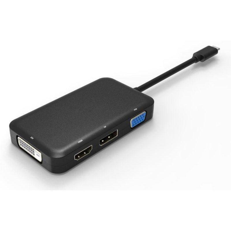 Microconnect USB3.1CCOM10 USB graphics adapter 3840 x 2160 pixels Black