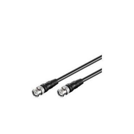 BNC Cable 5m, RG59, Black